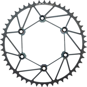 Dirt Tricks Zirconium Rear Sprocket 50T 520 Black KTM Husqvarna - Chromoly 50T 520 rear sprocket in black. For KTM/Husqvarna