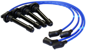 NGK Spark Plug Wire Set Fits Honda Civic 1988-1991