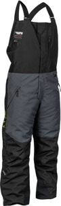 Fly Racing Outpost Bib Black/Grey/Hi-Vis 3X-Large Snow Pants - Insulated snow bib 3X-Large by Fly Racing