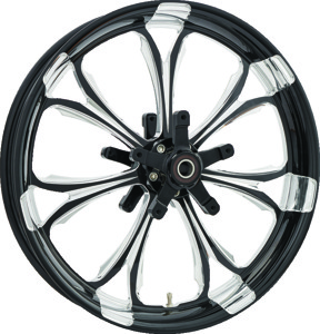 Performance Machine 21x3.5 Forged Wheel Paramount Contrast Cut Black