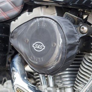 Teardrop Air Stinger Pre-Filter Air Cleaner Cover by S&S Cycle