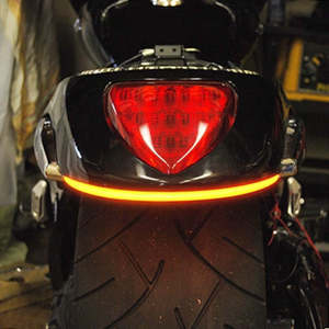 New Rage Cycles Rear LED Turn Signals Amber Fits 06-24 Suzuki M109R