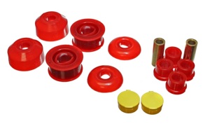 Red Front Control Arm Bushing Set - For 05-07 Scion tC / 03-06 Toyota Corolla/Matrix
