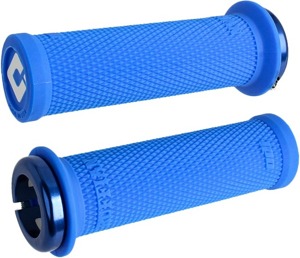 ODI Ruffian Mini V2.1 BMX Grips Medium Blue/Blue - Diamondized BMX grips, Medium Blue/Blue