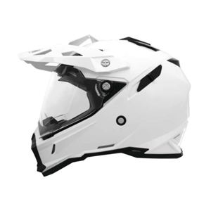 THH TX-28 Dual Sport Full Face Helmet White Medium