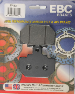 Standard Organic Brake Pads - Honda FL350/400 Odyssey/Pilot