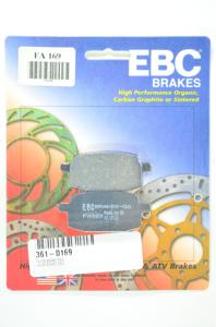 Front Standard Organic Brake Pads - For 02-10 Yamaha YW50 Zuma