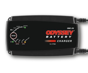 Odyssey Battery Portable Battery Charger 25 Amp - 25 amp portable charger for Odyssey batteries