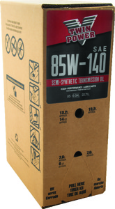 TwinPower 85W140 Semi-Synthetic Transmission Lube 6 Gallon Box - 85W140 semi-synthetic lube 6 gal bag-in-box
