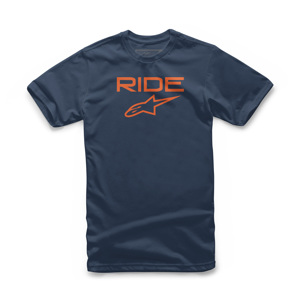 Alpinestars Ride 2.0 Tee Navy/Orange X-Large