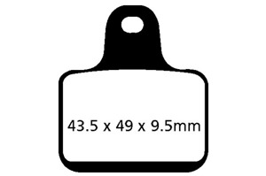 Sintered Extreme Pro Brake Pads - For 07-08 MV Agusta F4 1000