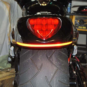 New Rage Cycles Rear LED Turn Signals Amber/Red Fits 06-24 Suzuki M109R