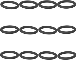 12 Pack Drain Plug O-Ring - #013 (7/16id 9/16od) Mil. Spec. Fluorocarbon Rubber - Replaces Harley # 11105