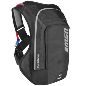 USWE Ranger 9L Hydration Pack with 3.0L Bladder - Black
