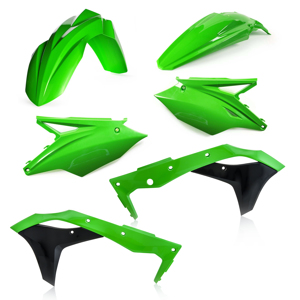 Acerbis Plastic Kit Original Kawasaki KX250F 2018-2020 - Plastic body kit For Kawasaki KX250F 2018-2020