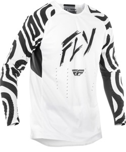 Fly Evolution DST Abyss Jersey White/Black Large