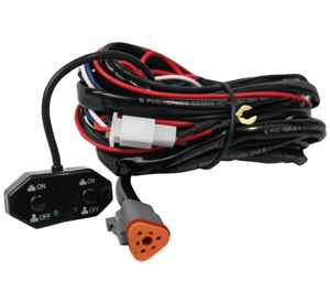High-Intensity DRL Light Harness Single Black by DragonFire