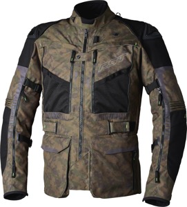 RST Pro Series Ranger CE Jacket Digi Green Textile Medium - Adventure touring jacket, waterproof, CE AA, Medium, Green