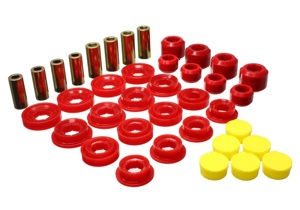 Control Arm Bushing Set - Red Fits 03-09 Ram 1500 Pickup 4WD