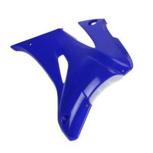 Blue Powerflow Radiator Shrouds Fits 06-09 Yamaha YZ250F, YZ450F