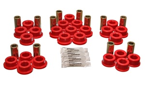 Energy Suspension Red Rear Control Arm Bushing Set Fits 87-92 Toyota Supra