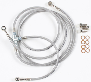 Galfer 3 Line Front Stainless Brake Line Kit For Yamaha Banshee 1990-2006
