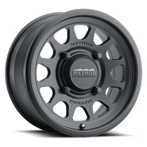 Method MR414 Bead Grip 15x7 Matte Black Wheel 4x136 13mm Offset - 15x7 Matte Black Bead Grip wheel, 4x136, 13mm Offset