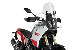 Puig Touring Windscreen Clear For Yamaha XTZ700 Tenere 2021-2022 - Touring windscreen for Yamaha XTZ700 Tenere