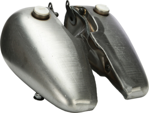 HardDrive Fat Bob Gas Tank 5 Gallon Cam-Lock Type - 5 gal. gas tank for Harley Big Twin frames thru 1984
