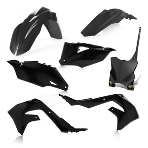 Cycra 5-Piece Replica Body Kit - Black Fits 21-23 Kawasaki KX450X