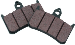 BikeMaster Organic Front Brake Pads - Fits Honda