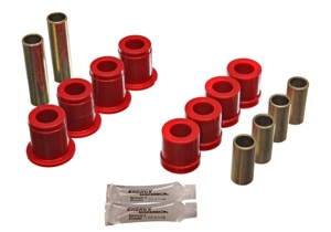 Red Front Control Arm Bushing Set Fits 87-95 Nissan Pathfinder 2WD/4WD