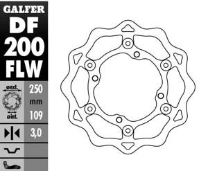 Floating Wave Brake Rotor - Front Disc