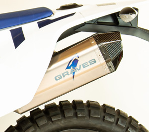 Titanium Slip On Exhaust - KTM Husqvarna Enduro R