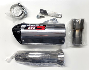 RT5 Polished Aluminum Slip On Exhaust Muffler - For 10-14 BMW S1000RR