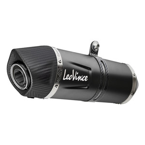 Leo Vince LV One Evo Black Slip-On Exhaust Fits 20-22 KTM 390 Adventure
