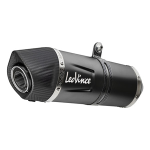 Leo Vince LV One Evo Black Slip-On Exhaust Fits 19-21 Moto Guzzi V85 TT