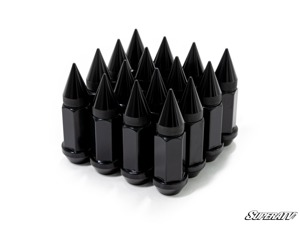 SuperATV Spiked Lug Nuts M12 x 1.25 - Set of 16 for 4 lug wheels - Spiked lug nuts, M12.5 x 1.25 (Set of 4)
