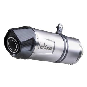 LV One Evo Stainless Steel Slip On Exhaust Muffler - For 09-16 BMW F800R & 13-16 F800GT