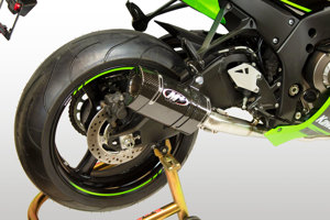 Carbon Fiber Tech1 Titanium Full Exhaust - For 16-25 Kawasaki ZX10R