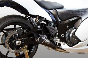 GP19 Black Full Exhaust - For 08-24 Suzuki Hayabusa