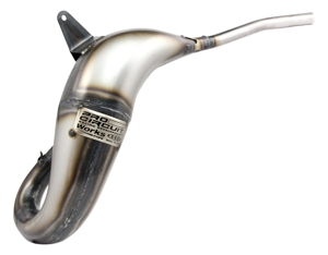 Works Pipe Exhaust Expansion Chamber - For 14-25 KX85 & 14-21 KX100