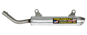 304 Aluminum Slip On Exhaust Silencer - For 93-95 YZ250 94-97 WR250