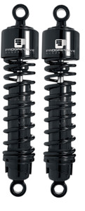 12" 412 Series Shocks - Black - For 06-20 Harley Touring