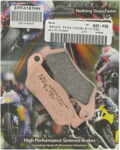 Sintered Extreme Pro Brake Pads - Husqvarna KTM Supermoto