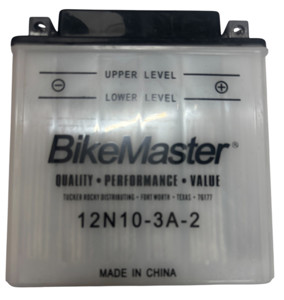 BikeMaster 12N10-3A-2 Battery - 12N10-3A-2 battery by BikeMaster