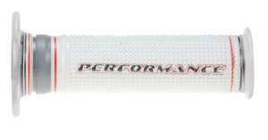 Ariete Harris EVO Grips Perforated Black Pair - Perforated motorcycle grips in black, pair