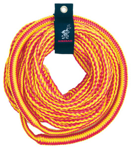 Airhead Bungee Tube Tow Rope 50 ft for 1 to 4 Rider Tubes - Bungee tow rope for 1-4 rider tubes, 50 ft length