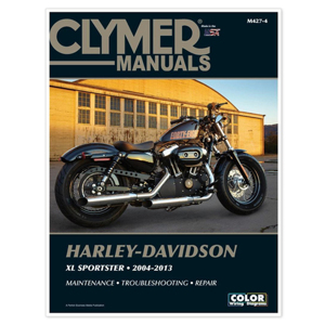 Clymer Manual Harley Davidson XL883 XL1200 Sportster 2004-2013 - Service manual for XL883/XL1200 Sportster 2004-2013