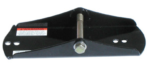 SLP Ski Mounting Saddle Black For Arctic Cat Yamaha 2012-2021 - Mounting saddle for SLP skis For Arctic Cat Yamaha sleds